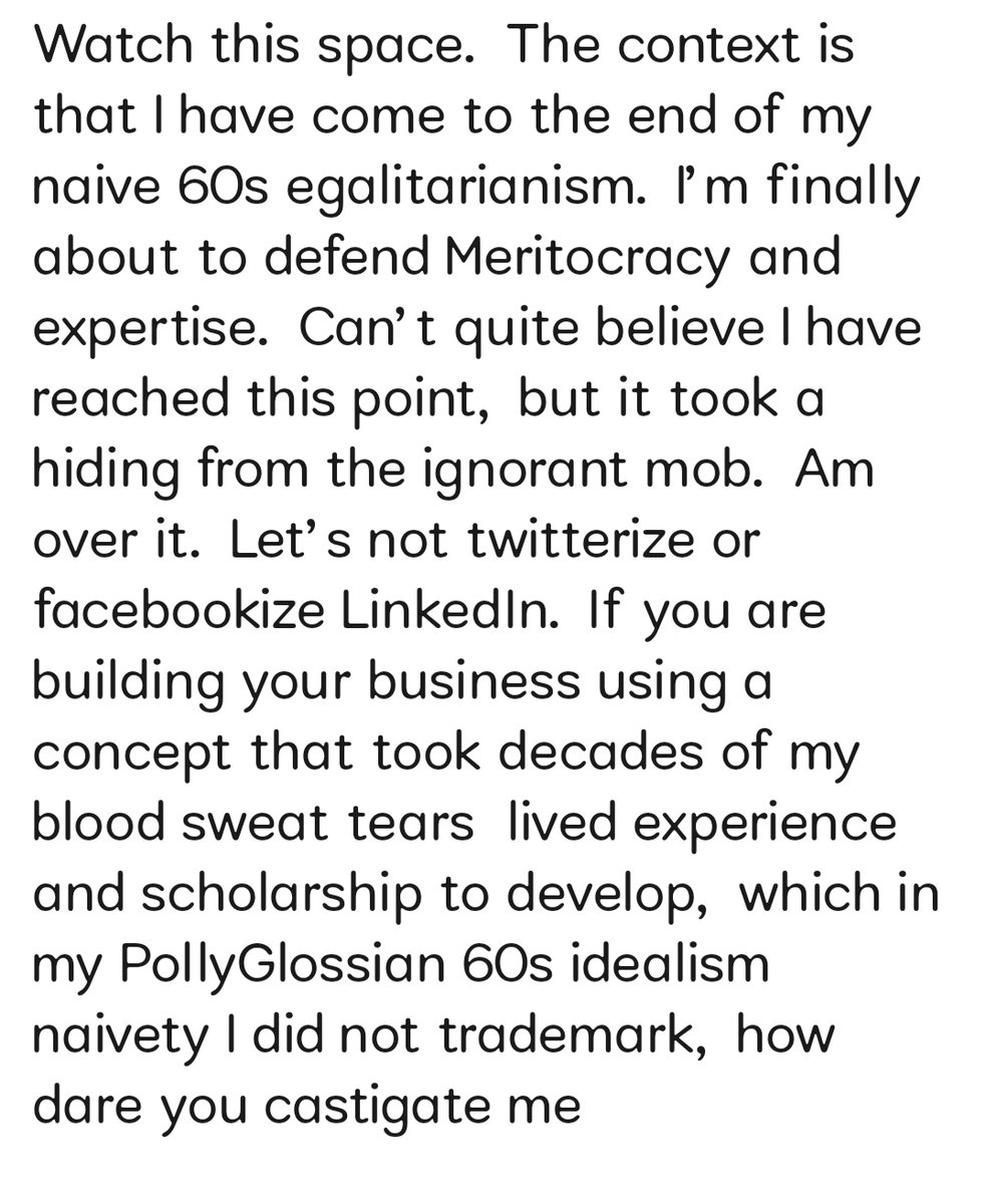 Yesterday I stated this was fake &amp; hoped I was wrong. I asked Judy Singer to prove me wrong.

She tripled down. She's using her name to attack her neurosiblings because she's angry she's not rich from not trademarking NeuroDiversity. 

Claws? No. Knives in our backs.

#MaskOff