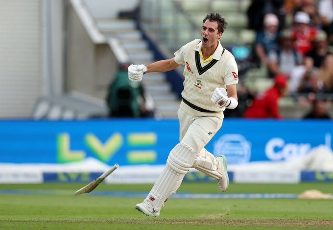 Pat Cummins at Edgbaston

In 2019 Ashes -
3/84 in 2nd inns
26* (33) in 3rd inns
4/32 in 4th inns

In 2023 Ashes -
38 (62) in 2nd inns
4/63 in 3rd inns
44* (73) in 4th inns

Hero for Australia in both the 2019 and 2023 Edgbaston Tests 🫡