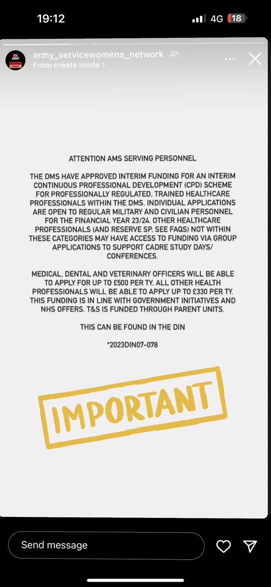 AWESOME NEWS! What shall I use the funding towards #medtwitter ? 

@ArmyMedServices @DMS_MilMed #miltwitter