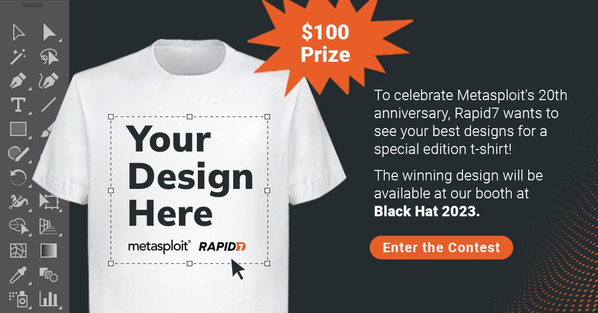 Metasploit Shirt Rapid7 on Twitter: