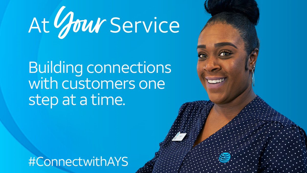 🌟 It's AT&T At Your Service Week! 🌟
Celebrate with us and showcase our commitment to providing top-notch customer experiences. 📱🌐💙
Share your tips, stories, and activities you're using to provide the BEST experience. #ConnectwithAYS! 🎉🙌