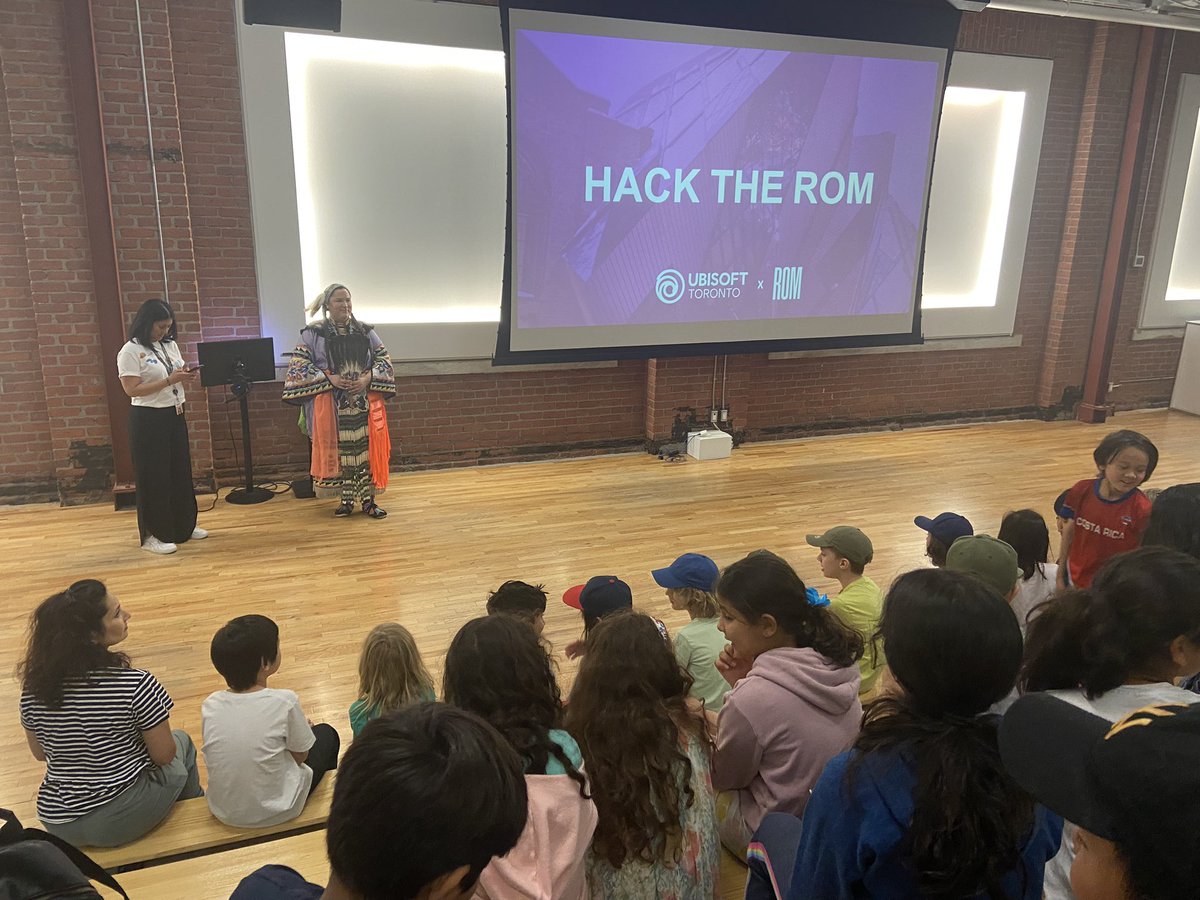 McM_MsT's tweet photo. Chi Miigwech Leslie @itsMcCue > Indigenous Digital Learning Program #HackTheROM
🌱traditional women’s dancing
🌱fancy shawl dancing
@UbisoftToronto
#ROMlearning @ROMtoronto @tdsb
4/ https://t.co/8W6fjHVGwb
