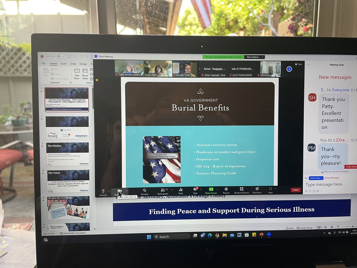 MoutonPatty's tweet photo. Good morning from the No. OC Senior Care Collaborative meeting! Sharing the program with colleague Susan Papiri, as we discuss the importance of planning ahead, and the new legislation impacting episodic naming of a healthcare surrogate decision maker. 
https://t.co/Mfui1gXfEv https://t.co/PVDW15iVdp