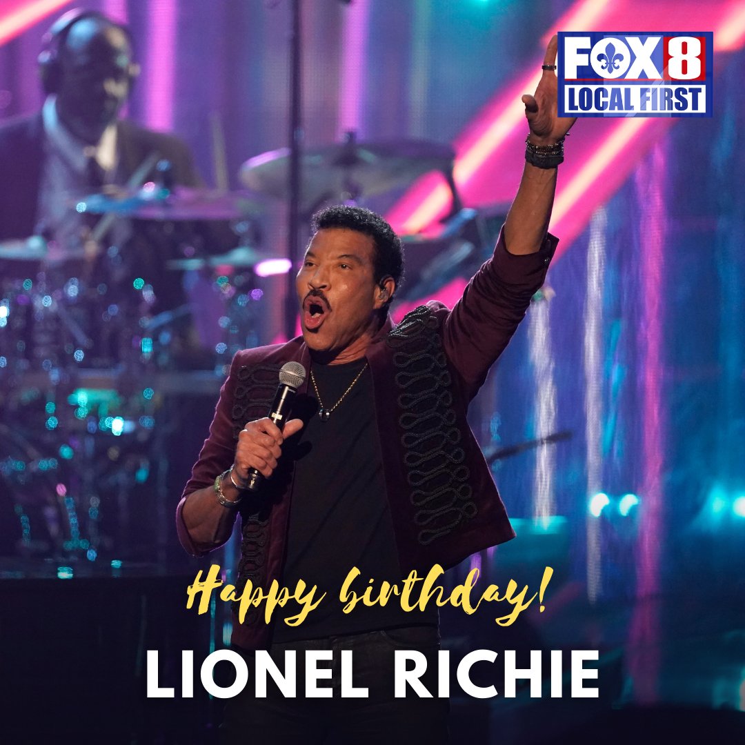 Happy 74th birthday to singer Lionel Richie! 