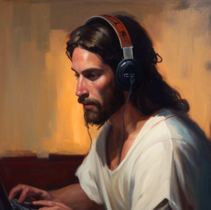 Creo que la Inteligencia Artificial ya se nos está escapando !! ahora si quieres puedes hablar con Jesús :) #emprendedores twitch.tv/ask_jesus