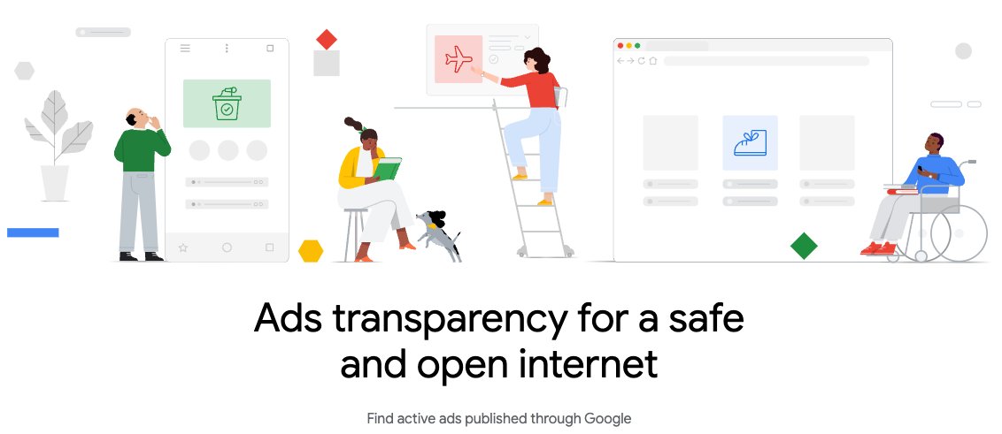 Has anyone explored Google Ads Transparency Center yet? Similar to the Facebook Ad Library (even looks the same). This will be huge for competitive research and creative strategy! #ppcchat adstransparency.google.com/?region=US