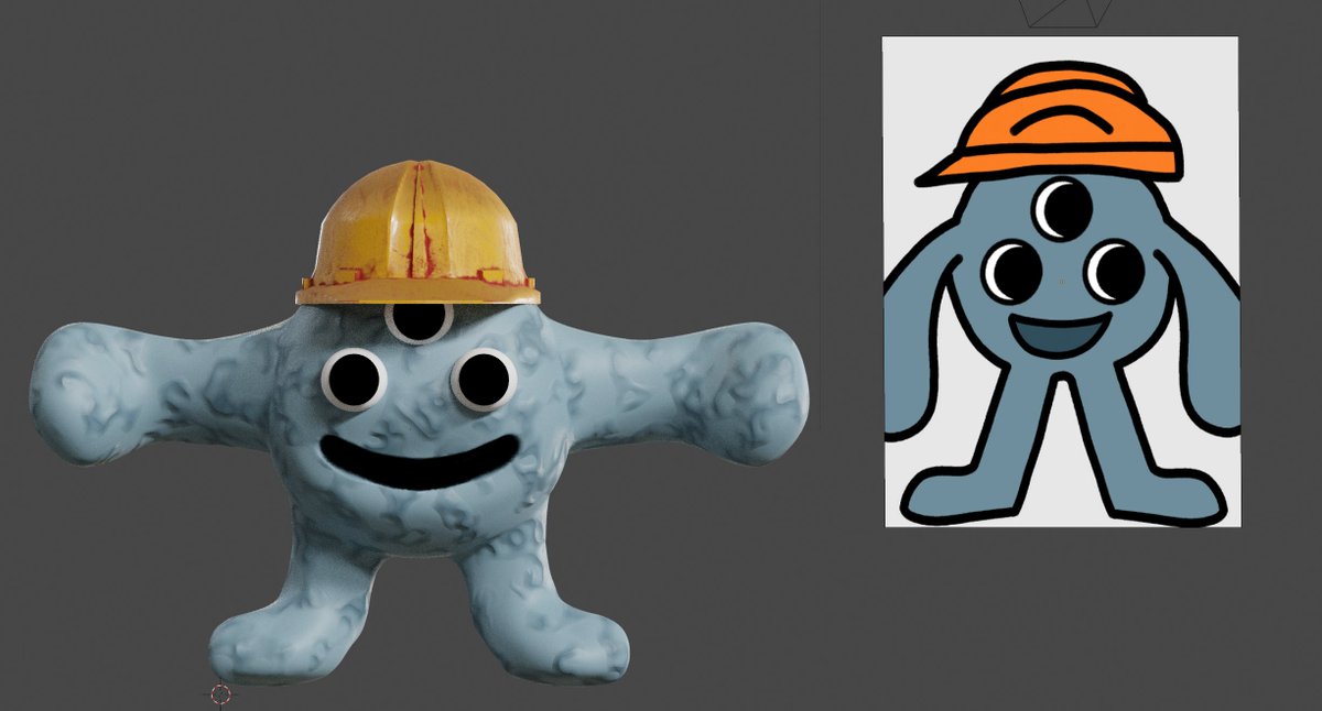 i hate that this actually turned out really accurate and good lmao 
(hardhat is a sketchfab model)