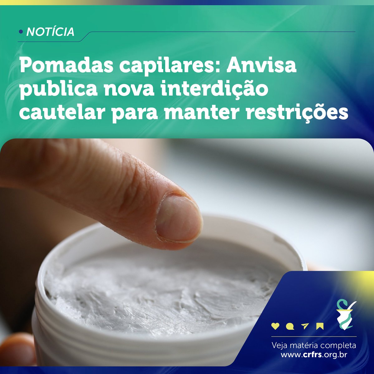 #NewsFarma:          

Investigação continua e alguns produtos seguem interditados. Saiba mais.

📷 Confira a matéria: shre.ink/lYaz