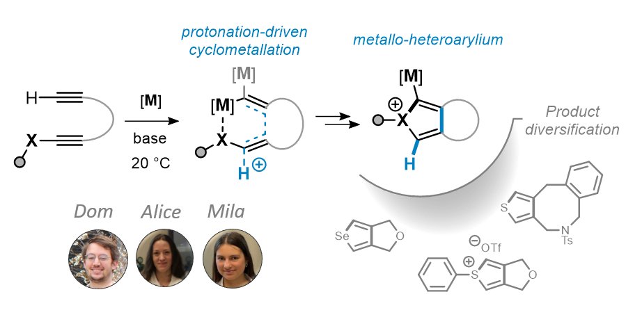 Gagosz Lab (@thegagoszlab) on Twitter photo Happy to share with you this new work by Dom, Alice and Mila on catalyzed TAC cycloadditions <a href="/TheGagoszLab/">Gagosz Lab</a> <a href="/uOttawaCHM/">uOttawa Chem & Biomolec Sci // Chimie & Sci Biomol</a>
➡️Thiophenes are now accessible at rt in few min !
Preview here:
chemrxiv.org/engage/chemrxi… Happy to share with you this new work by Dom, Alice and Mila on catalyzed TAC cycloadditions <a href="/TheGagoszLab/">Gagosz Lab</a> <a href="/uOttawaCHM/">uOttawa Chem & Biomolec Sci // Chimie & Sci Biomol</a>
➡️Thiophenes are now accessible at rt in few min !
Preview here:
chemrxiv.org/engage/chemrxi…