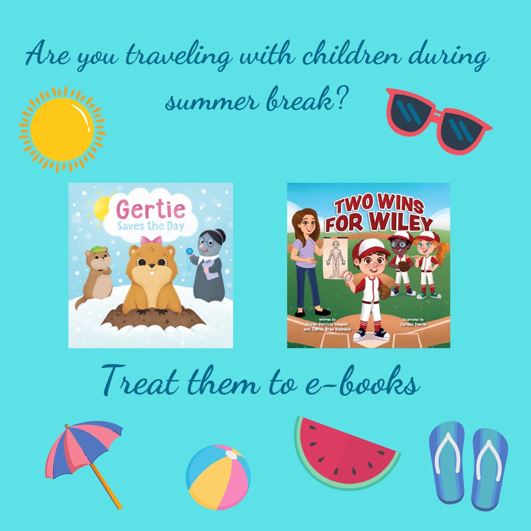 Starting a family reading club is a great way to start your summer. You may want to add #gertiesavestheday and #twowinsforwiley to your family reading list!! #summerreading #kidlit #booksbooksbooks #summerslide