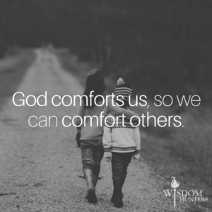 Let us comfort all those in pain and who are having a hard time. Just like Jesus has called us to do! ✝️❤️✝️