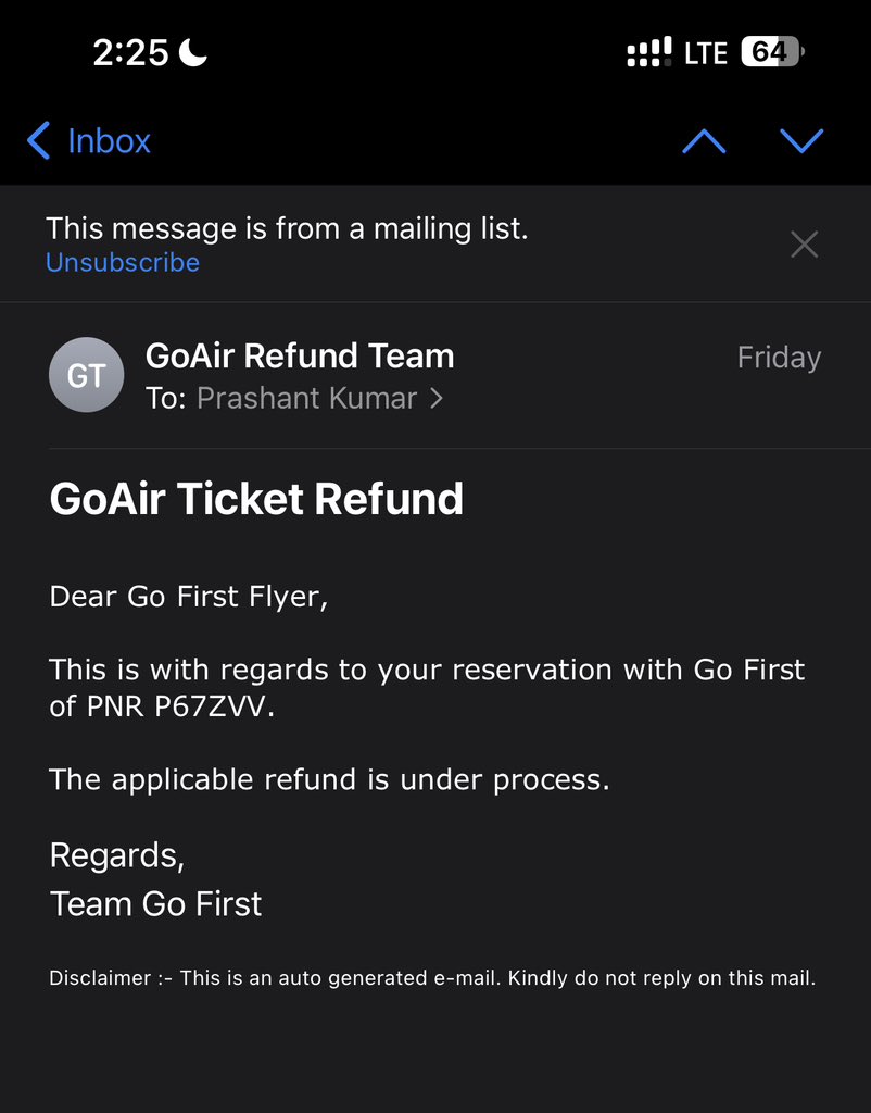 Prashant_Kr_Sh's tweet photo. @DGCAIndia This is so frustrating our tickets money is stuck with @GoFirstairways since two months there not refunding us. What control DGCA have over these incidents. Pls help us .. we need our money to pay back our daily needs ... https://t.co/Fd11JjrrJE