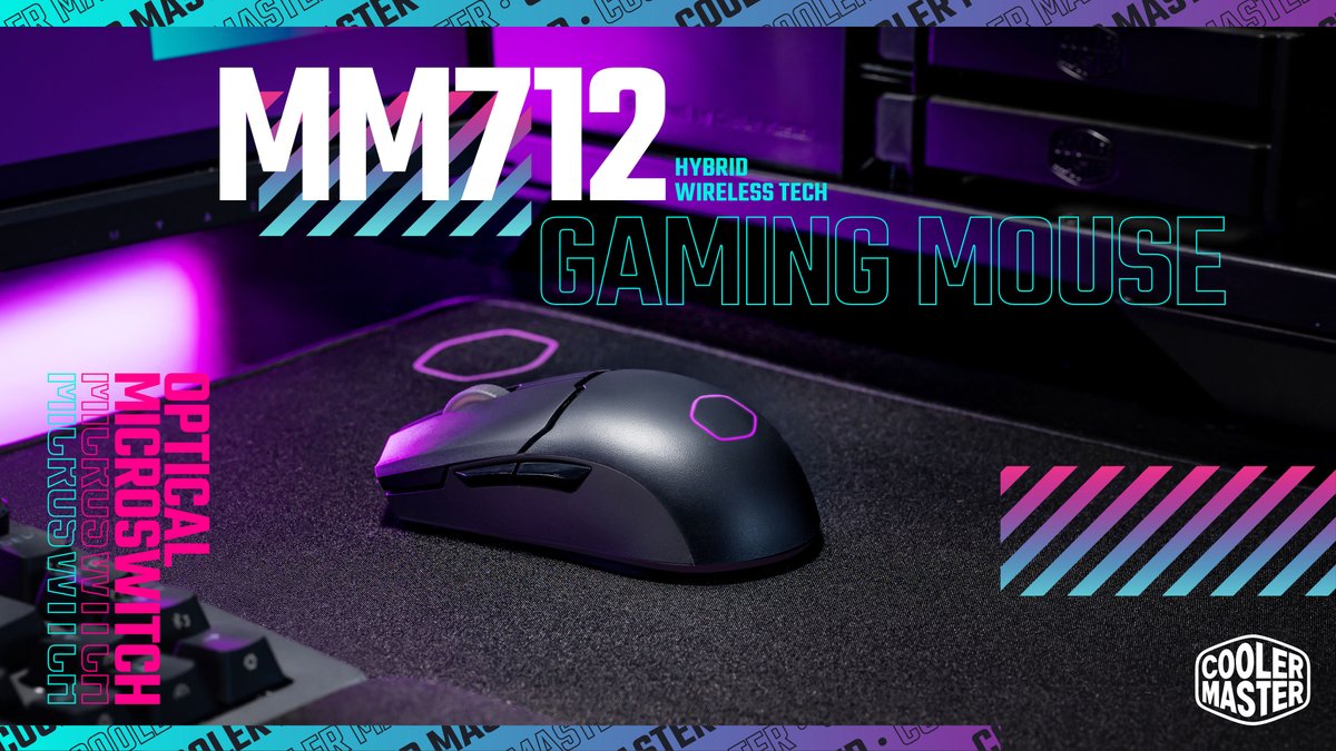 Unleash gaming perfection with MM712 by Cooler Master – the ultimate lightweight mouse. Gaming-grade sensor, wireless capability, near-instant input, Ultraweave cable. Agile, precise, and sleek at 59g. MM712 - Fill in the blanks. 🛒amzn.to/3pevjwI #coolermaster #mm712