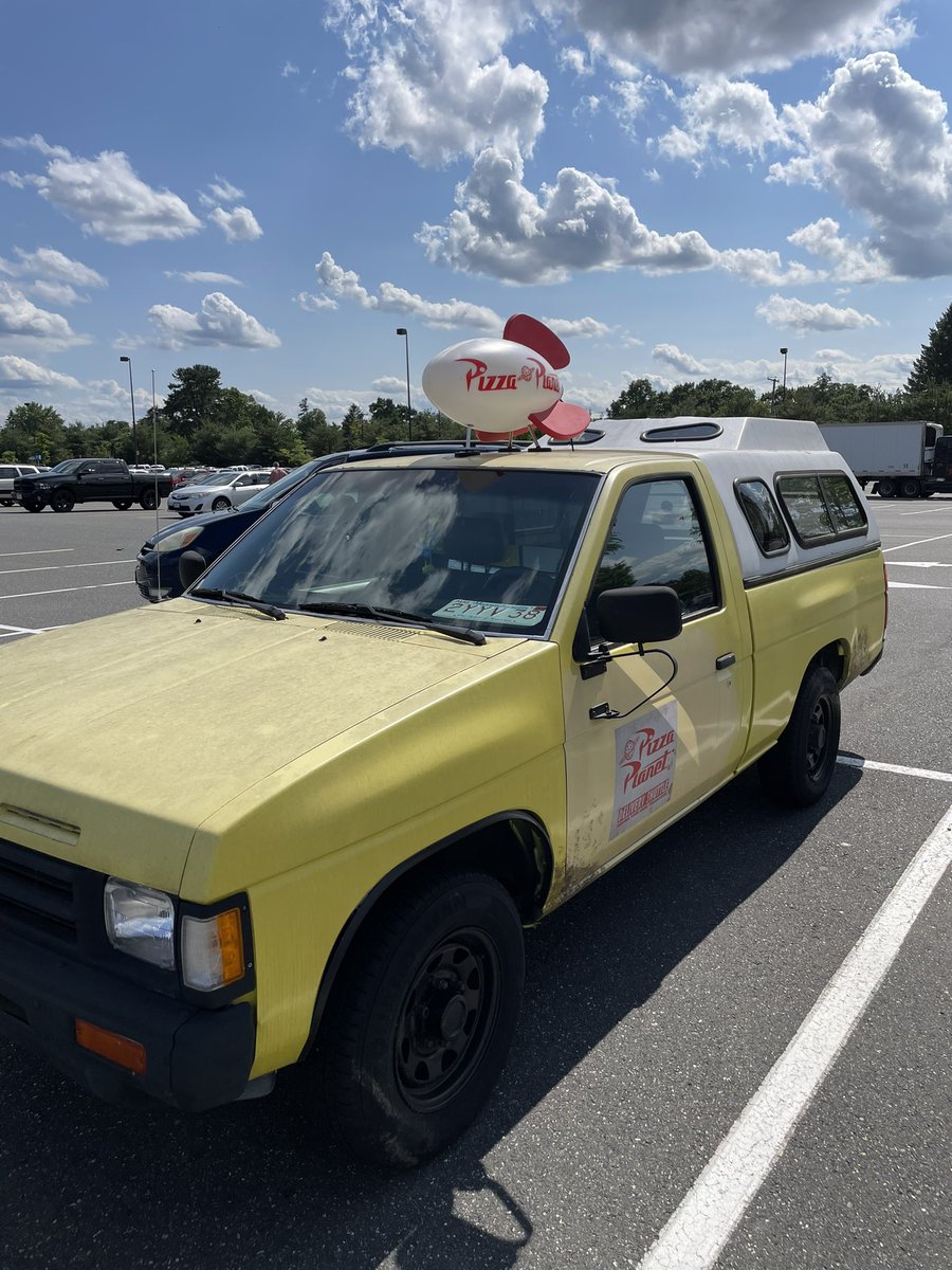 I went out to touch grass and I found a Diamond 1/1 !!! The small details, from the mud, toolbox, aliens, shifter knob, roof, so many more. #pixar #toystory #pizzaplanet  what was your