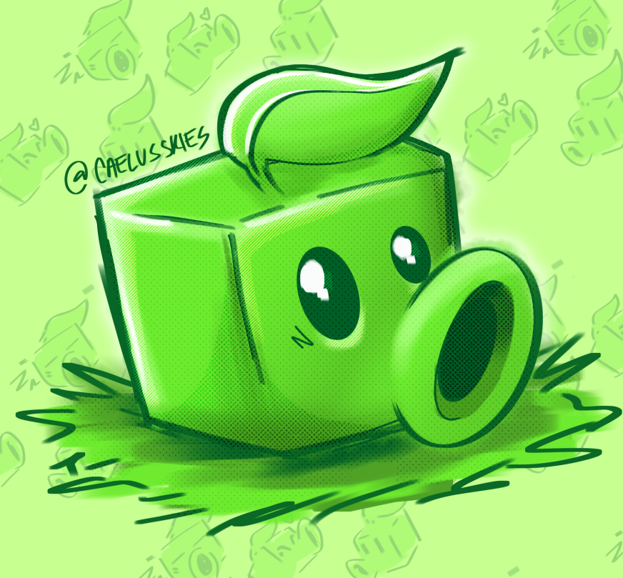 cubea has taken all of my thoughts,,, pvz cube :]