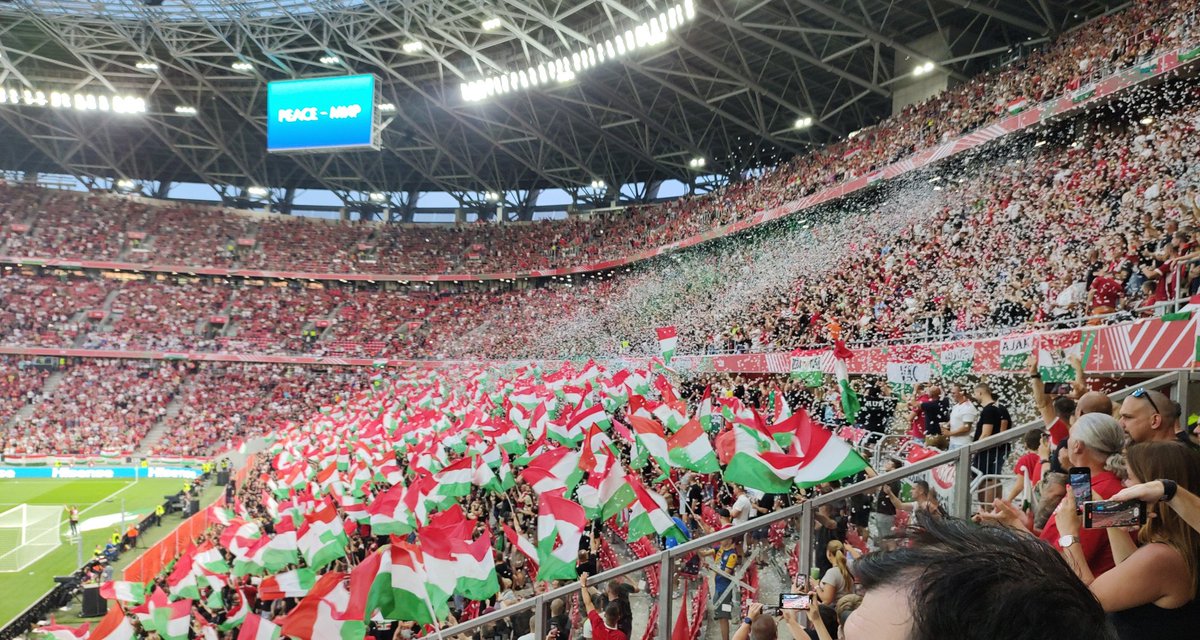 Let's go, Hungary!🇭🇺🇭🇺🇭🇺
Hajrá, magyarok!🇭🇺🇭🇺🇭🇺
#uefa #Euro2024Qualifiers #EURO2024 #PuskasArena