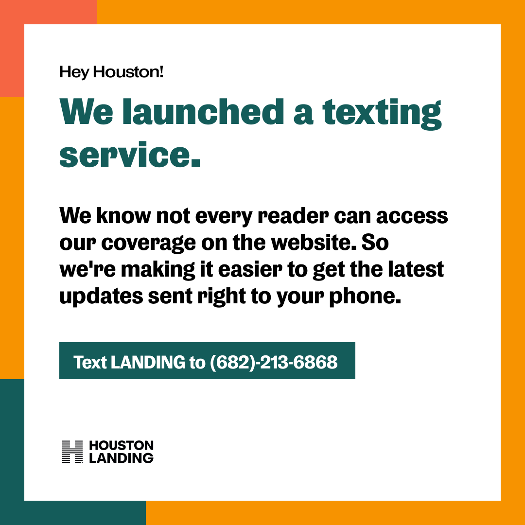 Houston Landing tweet media