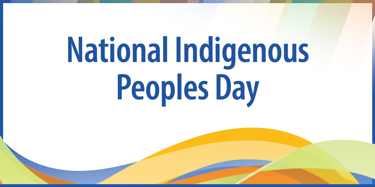 Today is #NationalIndigenousPeoplesDay, a time to celebrate and learn from the diverse cultures, histories, experiences, creations, perspectives, and achievements of First Nations, Métis and Inuit people. View resources: bit.ly/3Xj350l