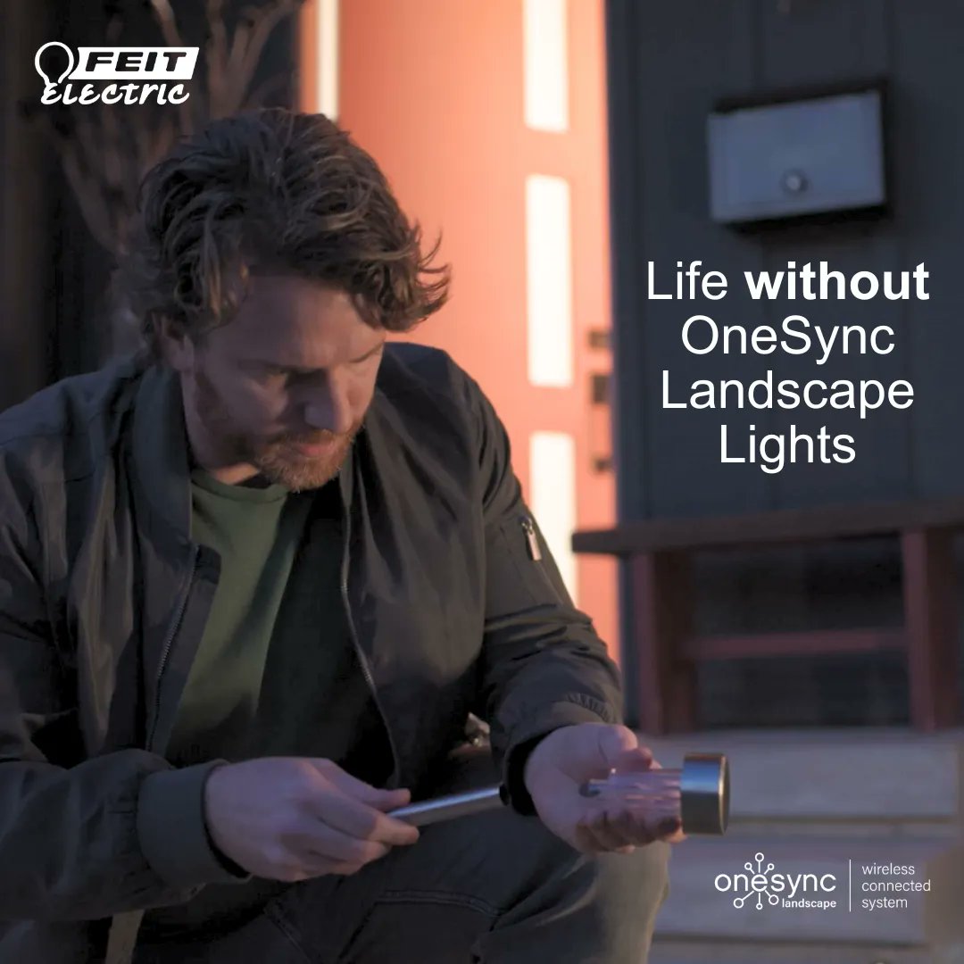 FeitElectricInc's tweet photo. ☀️ Upgrade to OneSync Landscape Lights— reliable, long-lasting, and beautiful! No more weak solar-powered lights. Our sturdy aluminum design ensures decades of shining brilliance. Illuminate your home with confidence and style. 💪💡✨ Shop here: https://t.co/qP5BxNyWvX https://t.co/qhYJIhPcWe