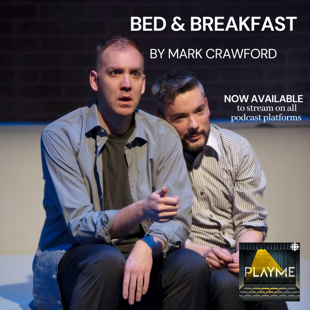 Looking for a fun and heartwarming listen during Pride Month? Check out Bed and Breakfast by Mark Crawford on <a href="/cbcpodcasts/">CBC Podcasts</a> PlayME! Featuring Mark Crawford and Paul Dunn.

🔊: link.chtbl.com/ofgZA8aM, or <a href="/cbcradio/">CBC Radio</a> or SiriusXM Sundays 9PM &amp; Wednesdays 11PM EST.