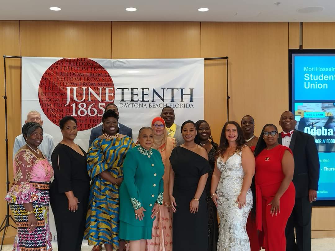 Juneteenthdab's tweet photo. Congratulations to the 2023 Daytona Beach Juneteenth Hometown Heroes!  #JuneteenthDaytona  #Juneteenth2023 #DaytonaBeach https://t.co/jlRVmH63Oh