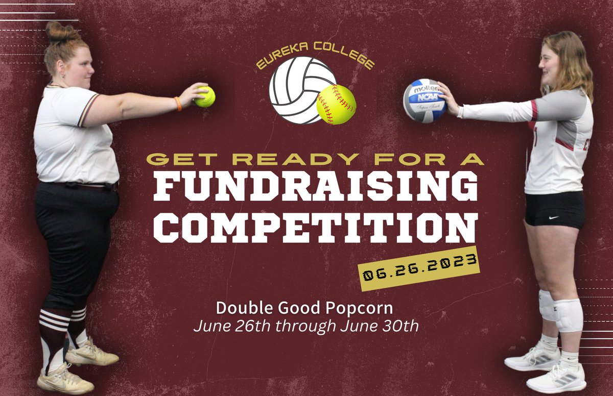 𝘔𝘢𝘳𝘬 𝘺𝘰𝘶𝘳 𝘤𝘢𝘭𝘦𝘯𝘥𝘢𝘳𝘴! 

We are taking on <a href="/EurekaCollegeVB/">Eureka College Volleyball</a> in a fundraising competition at the end of the month! 

Be on the look out for direct links from the players to support! 

#HumDevils