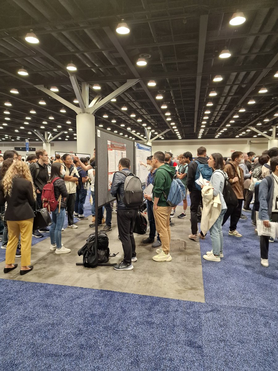 BryW85's tweet image. It&apos;s so long since my last in person conference, I forgot how much I enjoy poster sessions.