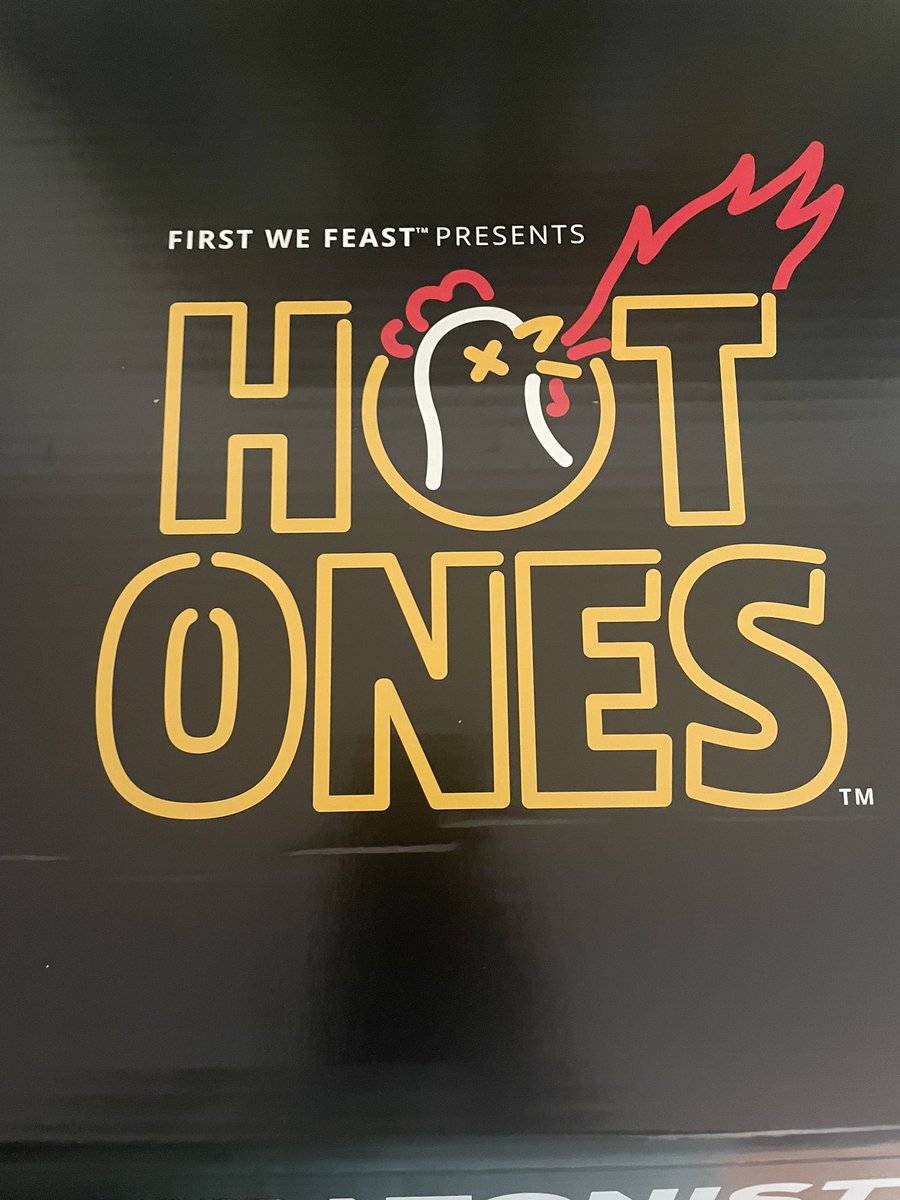 Gonna have a spicy meal this weekend. Looking forward to the challenge. @firstwefeast #HotOnes