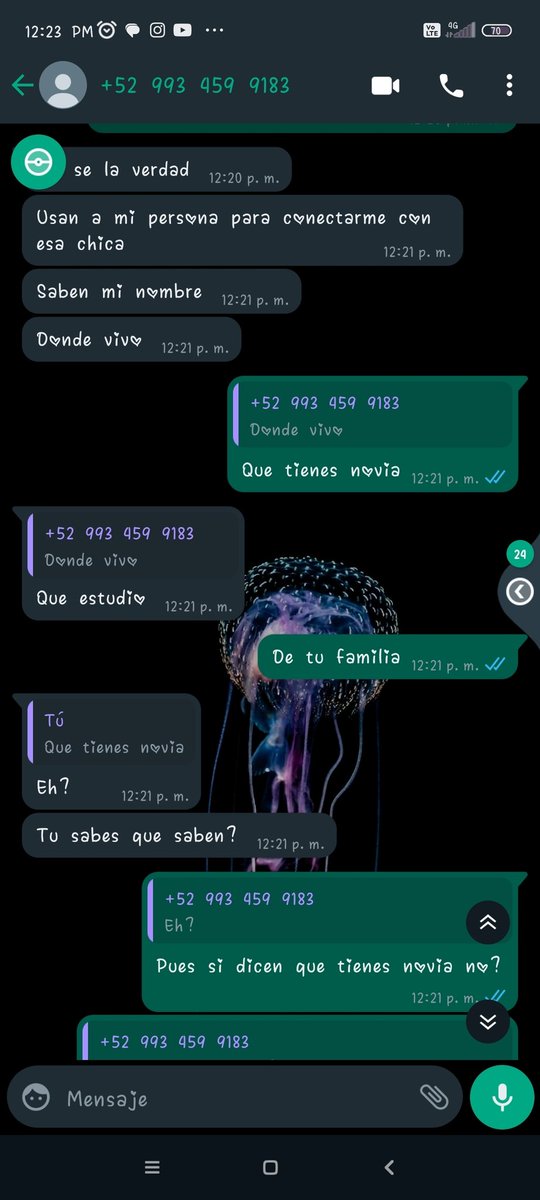 !INFORMACIÓN IMPORTANTE!
Aparentemente Alessandro no tiene nada que ver con #VanessaN, alguien comenzó a difundir su número y "chats" falsos de el, "Mapachito" Me paso td está información #JusticiaPorHuellitas #Huellitas Tags : (Vanesa,Asesina,Perro,Cbetis)