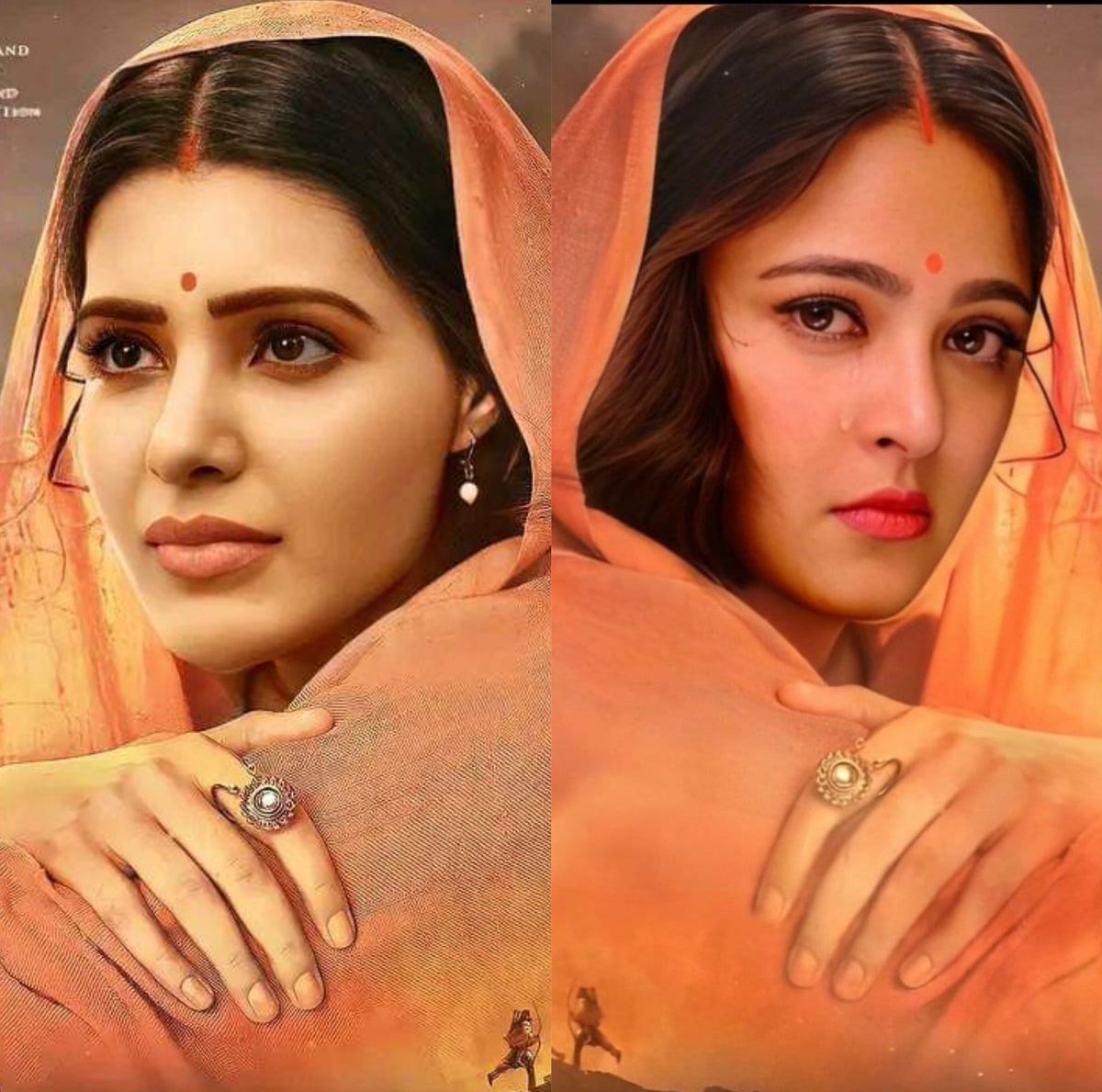 #Anushka sharp royal looks suits to queen roles more ❤️‍🔥
#Samantha would be better choice  as 'Sita' both looks wise & acting wise. She has that innocence 😍, soft, intense eyes to emote love and deeper emotions that shows her inner strength beautifully ❤️
#SamanthaRuthPrabhu