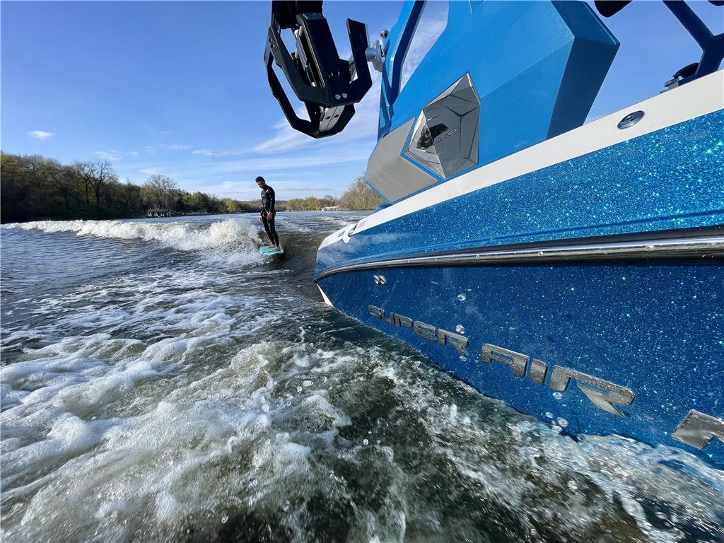 2019 Nautique G21 with 395 hours on the PCM 409 motor in Algonquin, IL for $121,995.  Find this boat and more inboards on OnlyInboards.com #nautiqueg21 #superairnautiqueg21 #nautiquesurfboats onlyinboards.com/2019-Super-Air…