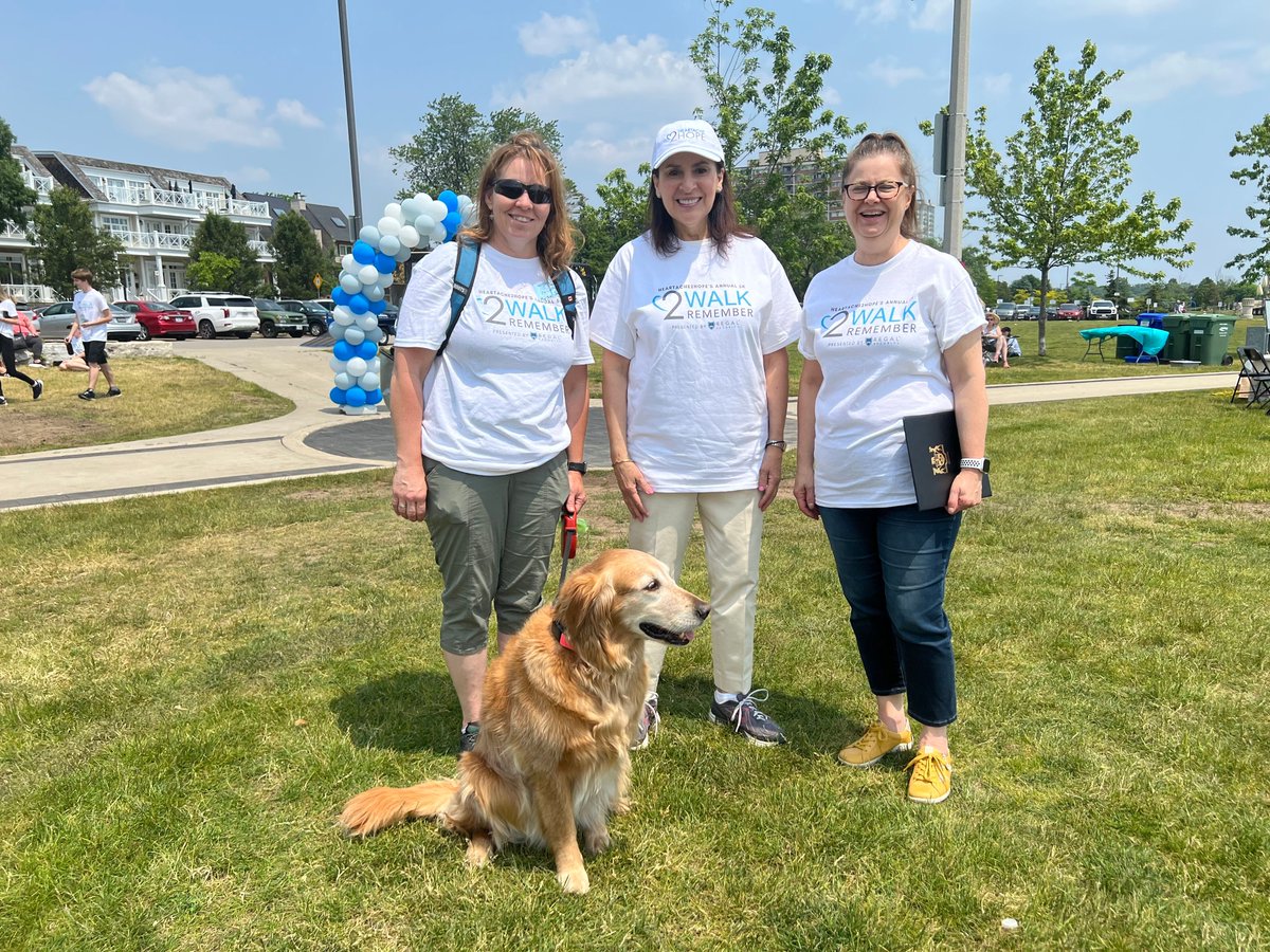 Effie_ONB's tweet photo. I was pleased to support the 5KM #Walk2Remember organized by @Heartache2H. We celebrated &amp; honoured the memory of loved ones lost to suicide. Thank you for the profound impact you create by providing support to individuals &amp; families in their time of need. 
#OakvilleNorth-#BurlON https://t.co/SF6AasprbS