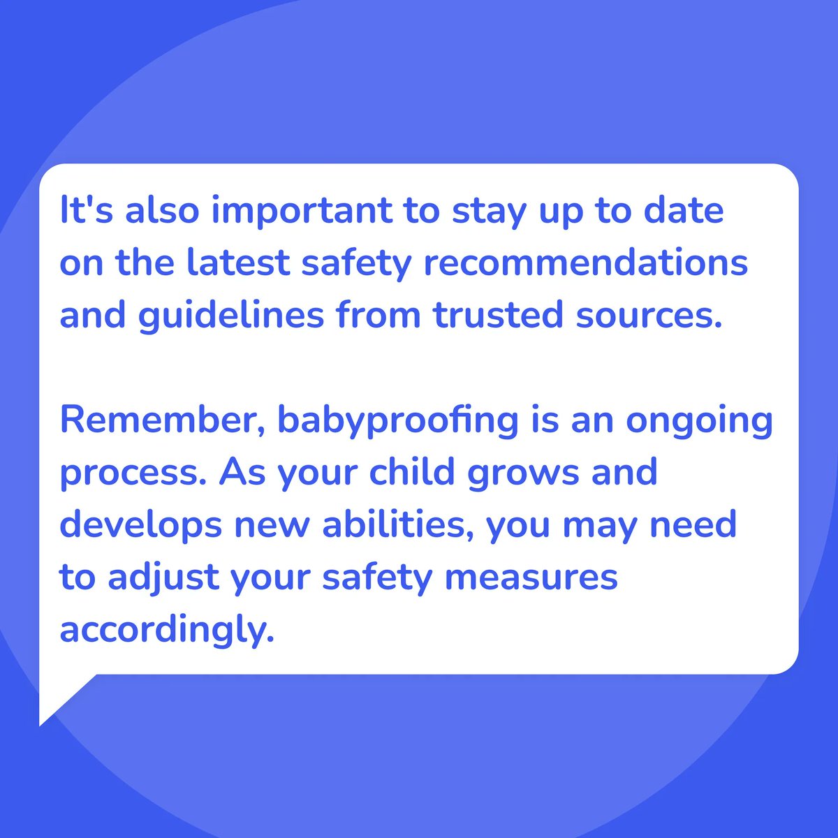 oozuco's tweet photo. Check out these tips for babyproofing your home! Keep your little ones safe from potential hazards with outlet covers, cabinet locks, and more. Don't forget to supervise your child and teach them about safety. #babyproofing #childsafety #newparenttips #babyproofyourhome https://t.co/AG0AFo37H4