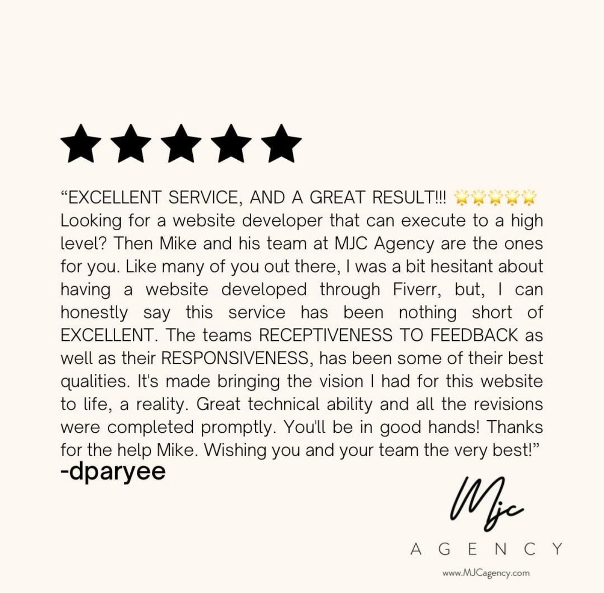 💻Another satisfied client! Thank you so much for your review. We value all of our clients and want to make sure every single one is completely satisfied! Contact us today for your website design needs!💻
 #clientreview #designteam #wixdesign #wixwebsite #websiteidea #newwebsite