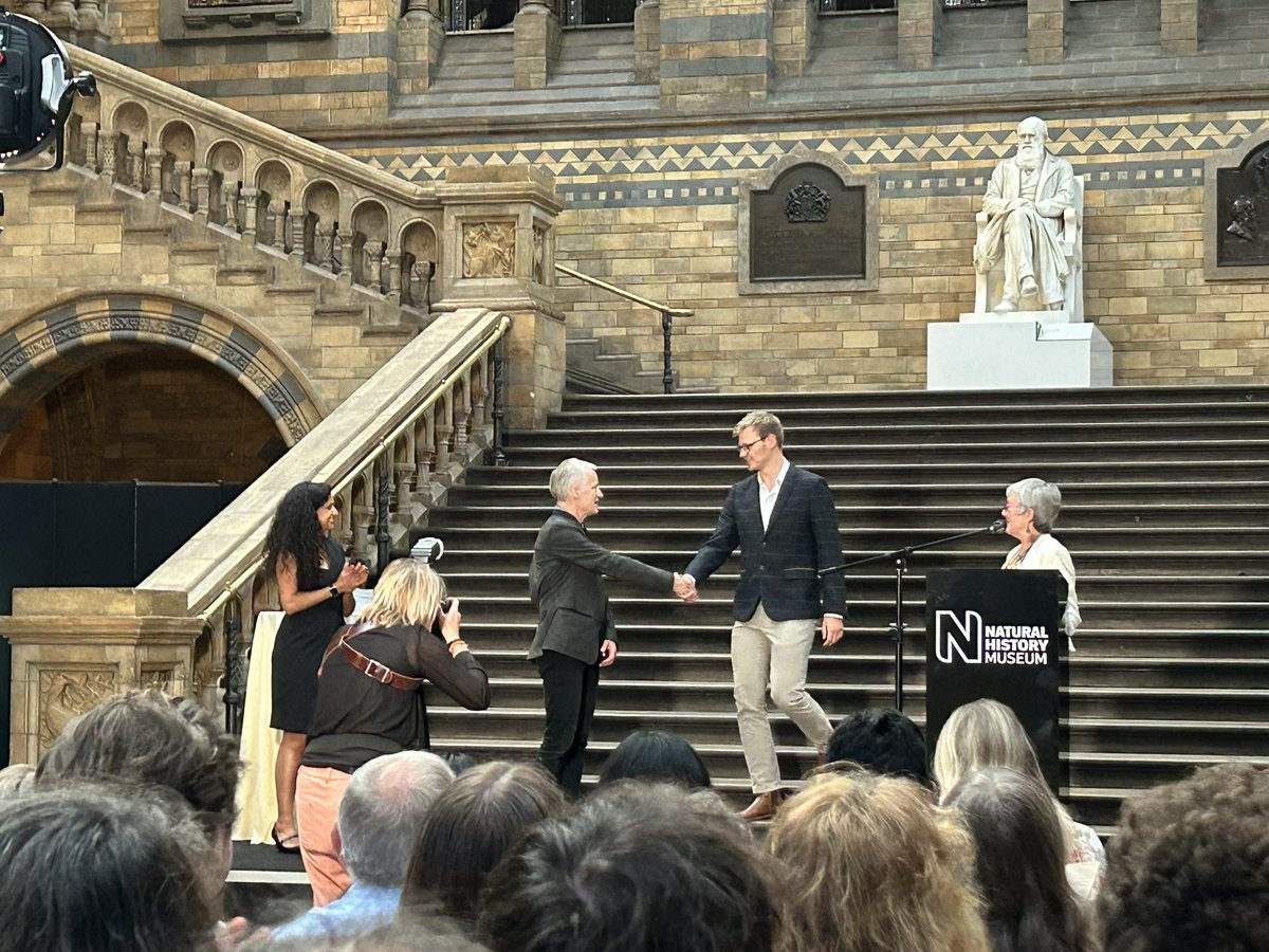 At the inaugural @NHM_London graduation celebration, we’re really proud that @Alexlikesspores was recognised for his PhD on Silurian/Devonian #palynology