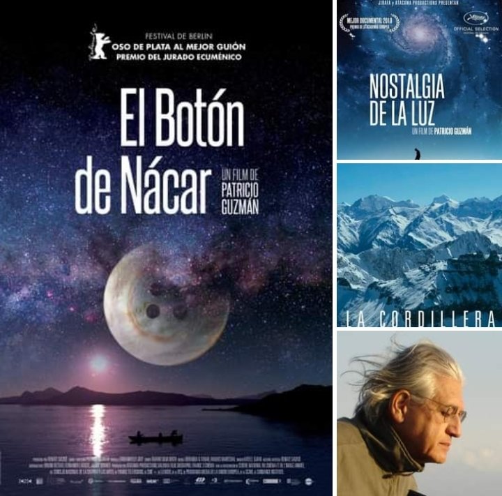 Netflix suma tres documentales de Patricio Guzmán a su plataforma: “Nostalgia de la luz”, “El botón de nácar” y “La cordillera de los sueños” 
 otroscines.com/nota?idnota=19…