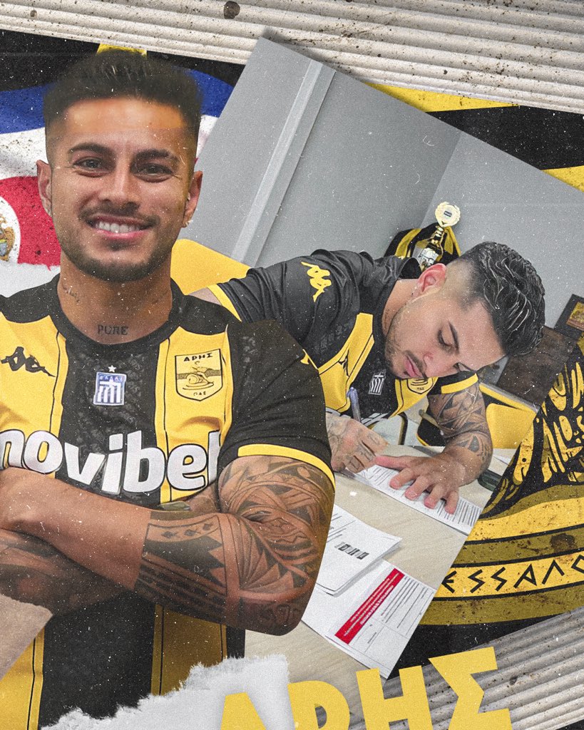 Será un gusto conocerlos, a todos. Hoy soy uno mas de ustedes! 🟡⚫️🔥

Θα είναι χαρά να σας γνωρίσω όλους. Σήμερα είμαι ένας ακόμα από εσάς! ⚫️🟡🔥 <a href="/ARIS__FC/">ARIS F.C. / ΠΑΕ ΑΡΗΣ</a>  🤝🏼