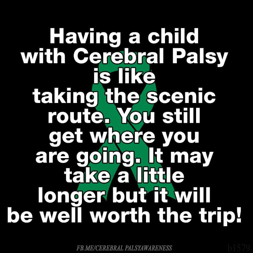 💚🎗️ #cerebralpalsy