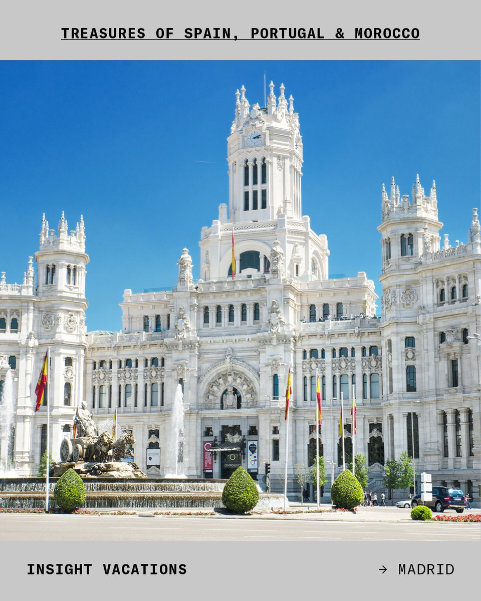 travelbybwd's tweet photo. Treasures of Spain, Portugal & Morocco | @insightvacations | Day 16 | Madrid | Spain ๐ช๐ธ | Travel by bwd
#Madrid #TreasuresOfSpainPortugalAndMorocco #Spain #Portugal #Morocco #InsightVacations #TheManInTheFrontSeat #TravelBybwd #bwd #Travel #TravelPhotography #Wanderlust https://t.co/nfy8rv4ZFo