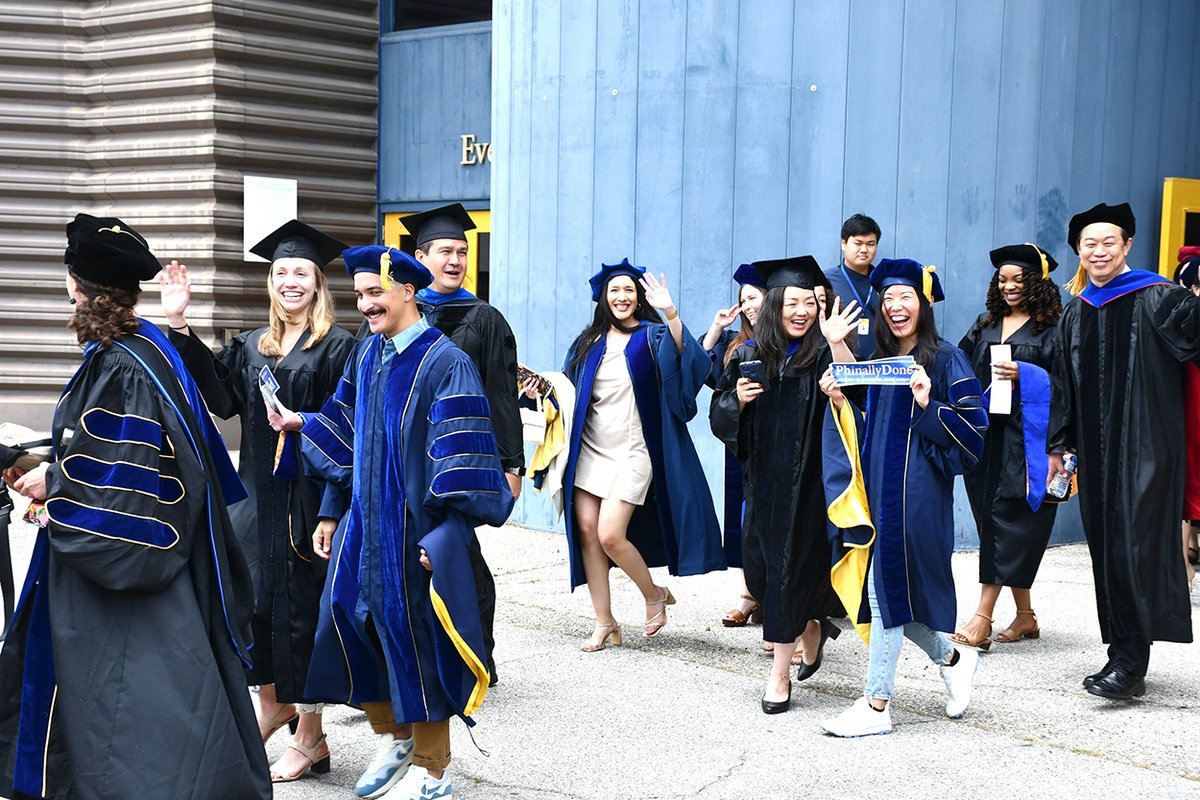 And some more images from Friday's 2023 Commencement featuring new PhDs from the Dept of CCSP. Congrats to all! #ucsb2023