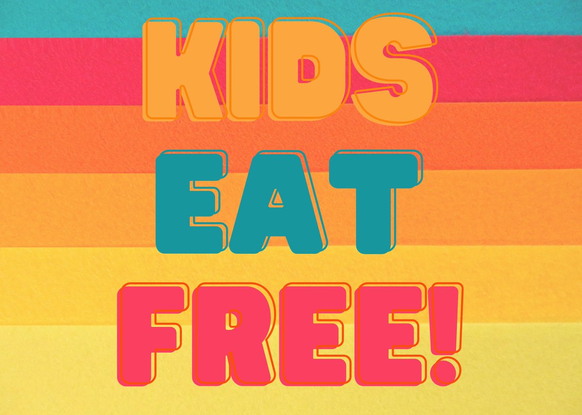 You can always count on Tuesdays being a great day to eat at The Ridge! If the promise of great food doesn't bring you out here, then maybe free kid's meals will - when you purchase an adult entree. 

#kidseatfree #texasrestaurants #gathertogether #bringthefamily #kerrvilletx