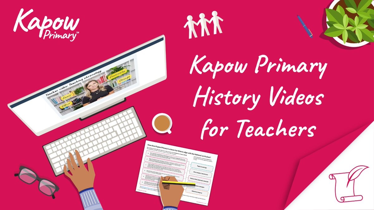 Worried about teaching complex history concepts? 

Kapow Primary's #PrimaryHistory scheme includes #CPD videos to help! 

Boost your confidence and inspire the next generation of historians. 

You can find the History skills videos for teachers here: ow.ly/hL5Z50OHS4m