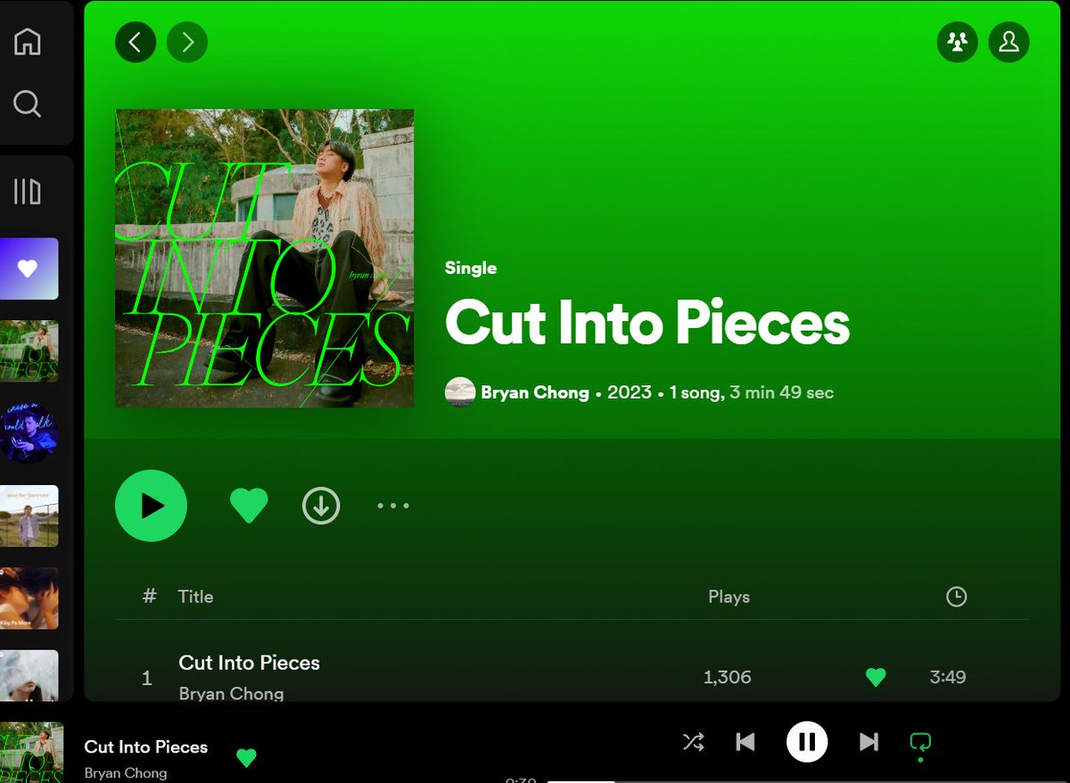 @JereminionsInc @imjeremyg @StarPopPH Listening right now #CutIntoPieces #JeremyG #BryanChong