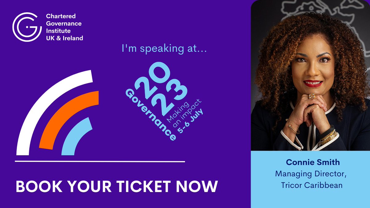 Connie Smith (@kaconniesmith) on Twitter photo I’m looking forward to speaking at <a href="/CGIUKI/">The Chartered Governance Institute UK & Ireland</a> annual conference, Governance 2023. Hope to see you there!
#Gov23
Book here: cgi.org.uk/events/confere…
#Governance #EDI #equality #equity #diversity #inclusion
#InclusionMatters
#DiversityandInclusion
#diversitymatters I’m looking forward to speaking at <a href="/CGIUKI/">The Chartered Governance Institute UK & Ireland</a> annual conference, Governance 2023. Hope to see you there!
#Gov23
Book here: cgi.org.uk/events/confere…
#Governance #EDI #equality #equity #diversity #inclusion
#InclusionMatters
#DiversityandInclusion
#diversitymatters
