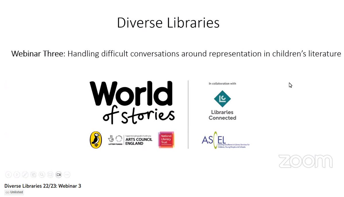 pritypretty's tweet photo. Catch this fabulous webinar from Nat Lit Trust featuring difficult conversations around representation in children's literature. #CILIPSLG #GreatSchoolLibraries
Lots of food for thought for the voices that are not covered in literature. https://t.co/TqlnPlEFe2