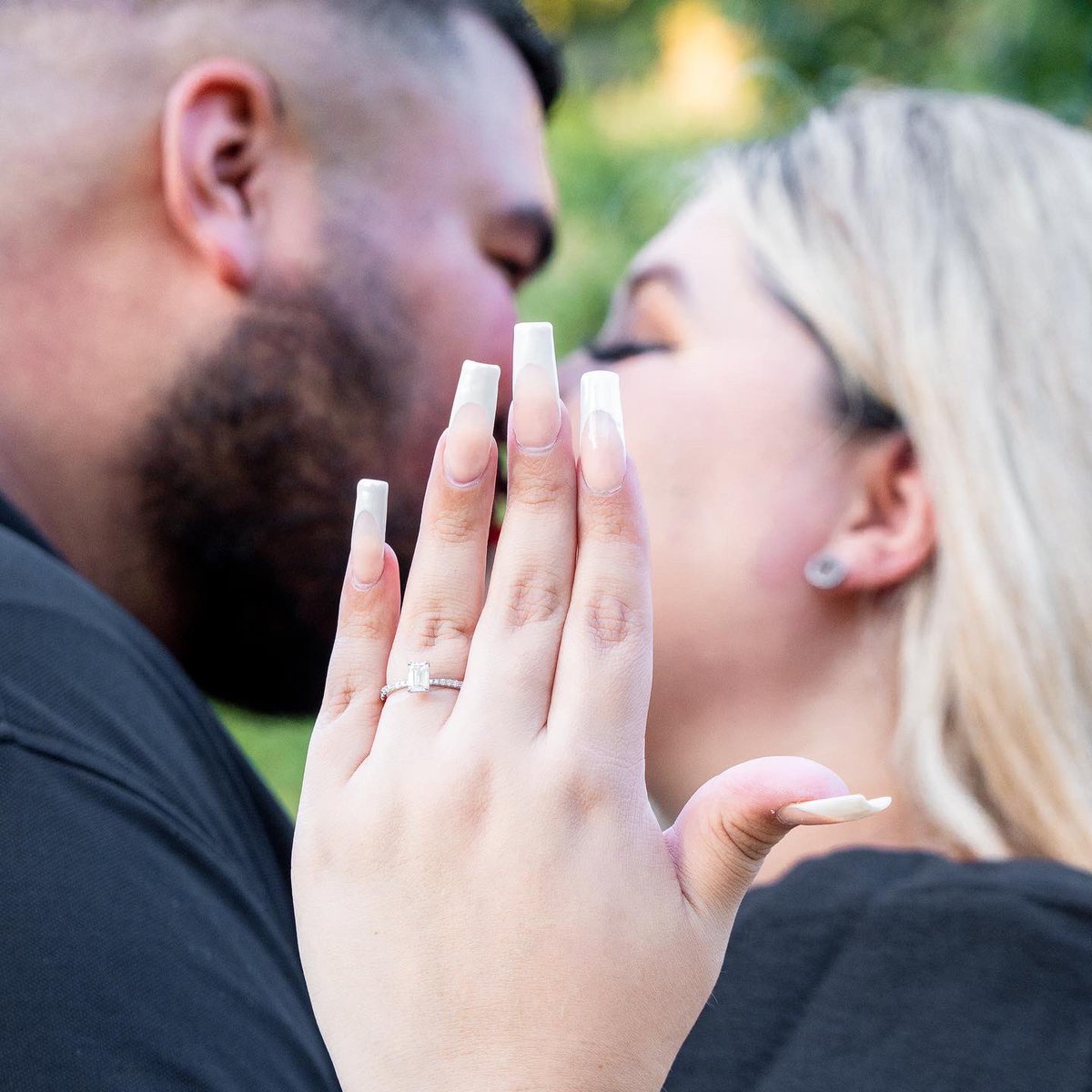 Bibaybravo's tweet photo. I still can’t believe I’m a FIANCÉ 💍❤️!  I’m marrying my bestfriend, the man of my dreams and the love of my life 🤍 https://t.co/MGENNCJTXP