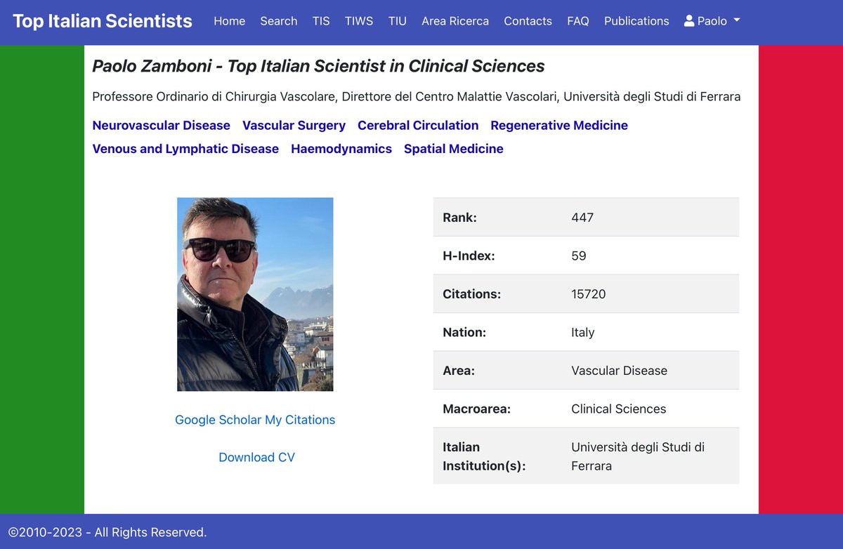 2023 #TOPITALIANSCIENTISTS