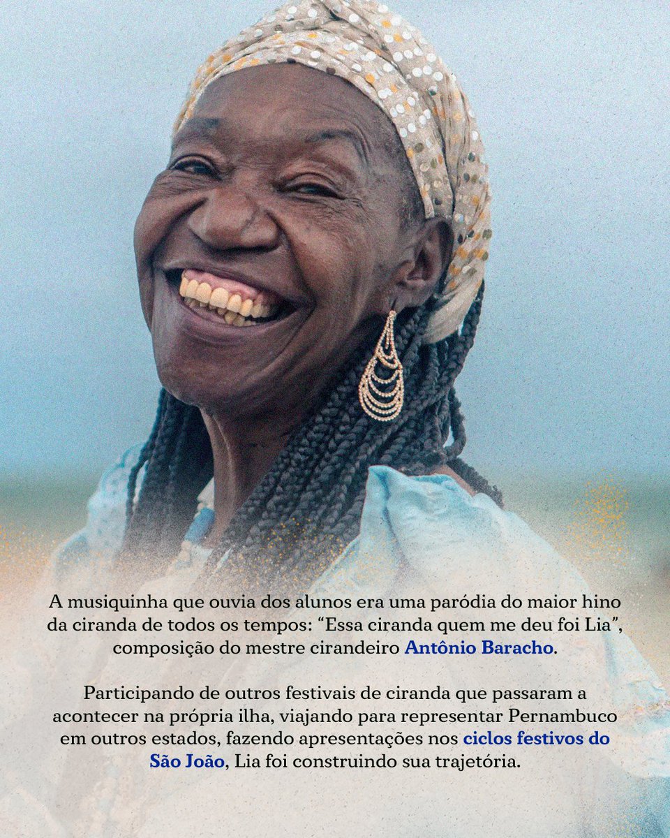 CineMarias's tweet photo. A musiquinha que ouvia dos alunos era uma paródia do maior hino da ciranda de todos os tempos: “Essa ciranda quem me deu foi Lia”, composição do mestre cirandeiro Antônio Baracho. https://t.co/OmfHgLVYbx