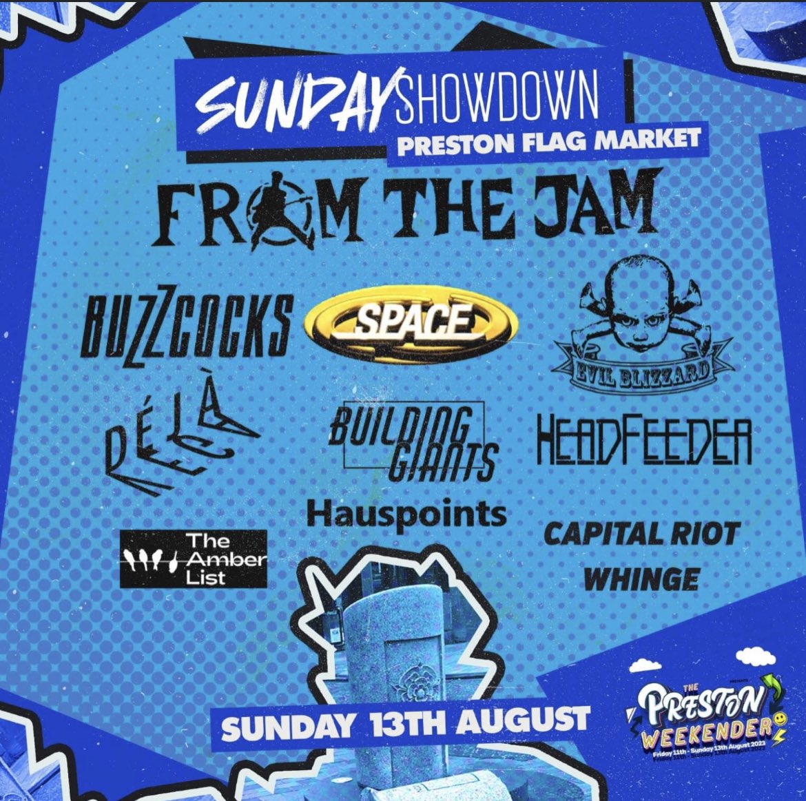 Early bird tickets are just a tenner. theprestonweekender.com