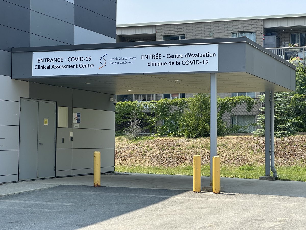 A reminder to all staff and visitors that the COVID-19 Clinical Assessment has relocated to the Health Sciences North Research Institute (HSNRI) at 56 Walford Road. To learn more, visit bit.ly/3qHwbdv